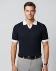 TB Two-Tone Buttonless Polo
