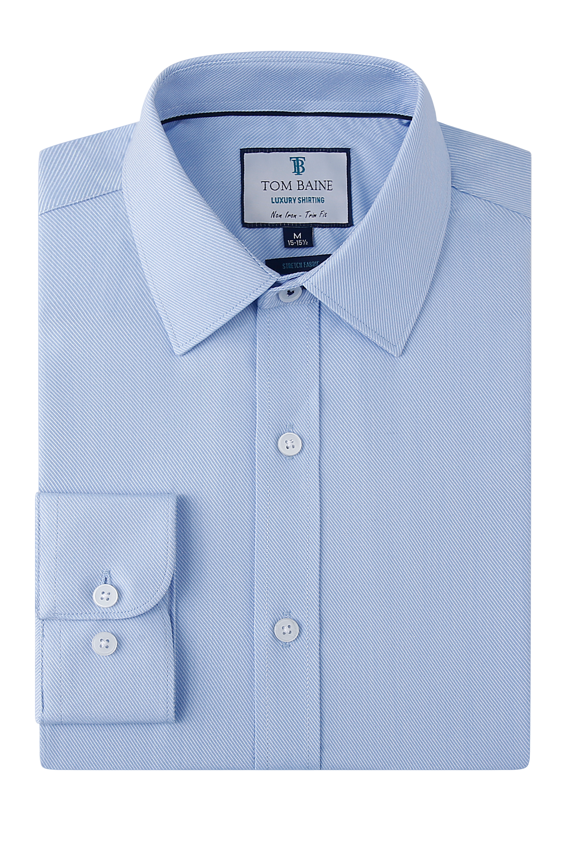 Bamboo Herringbone BLUE (TB305)