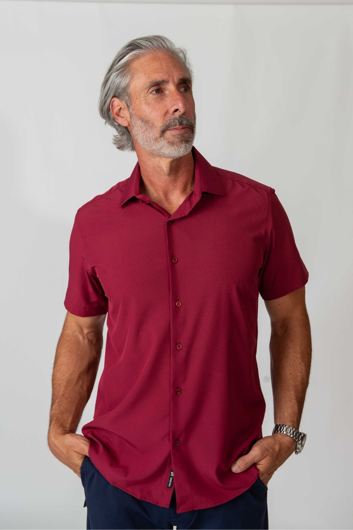 "The Short Original Stretch" TB101 (Burgundy)
