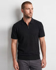 Amolde Knit Polo - Black