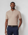Knit Zip Polo