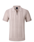 Havana Zip Knit Polo