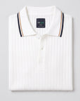 Positano Knit Polo - White