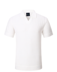 Bellagio Knit Polo - White