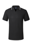 Taormina Knit Polo - Black