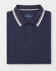 Soft Touch Performace 3 Buttons Polo - Navy