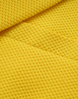 Men's Slim Fit Waffle Performance Stretch Solid Sport Coat Yellow