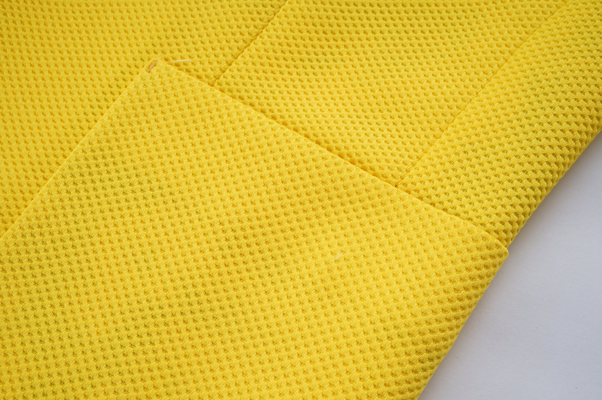 Men's Slim Fit Waffle Performance Stretch Solid Sport Coat Yellow