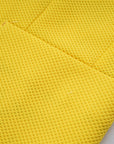 Men's Slim Fit Waffle Performance Stretch Solid Sport Coat Yellow