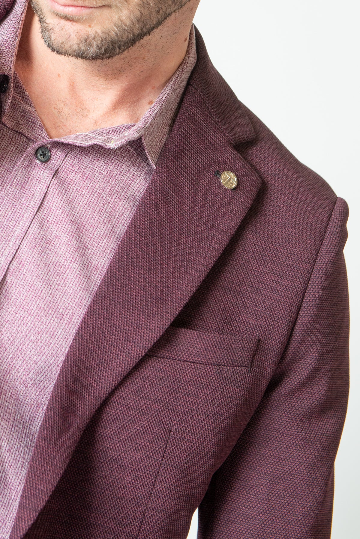 Modern Vintage Collection Sport Coat BURGUNDY TBK701