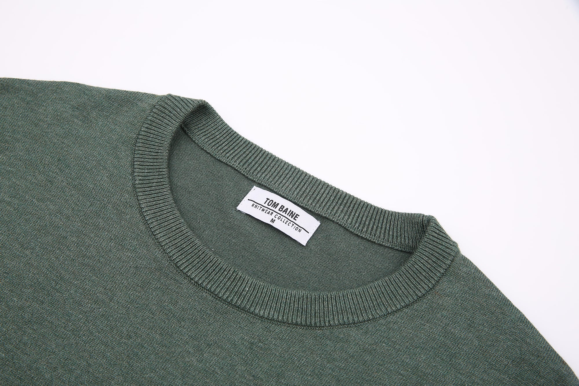 Cashmere Feel Crewneck Sweater (Hunter)