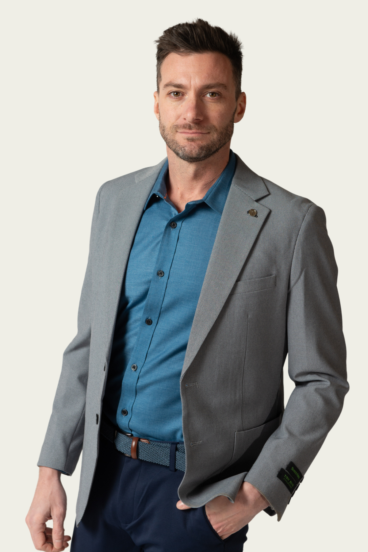 Modern Vintage Collection Sport Coat GREY TEX TBK258