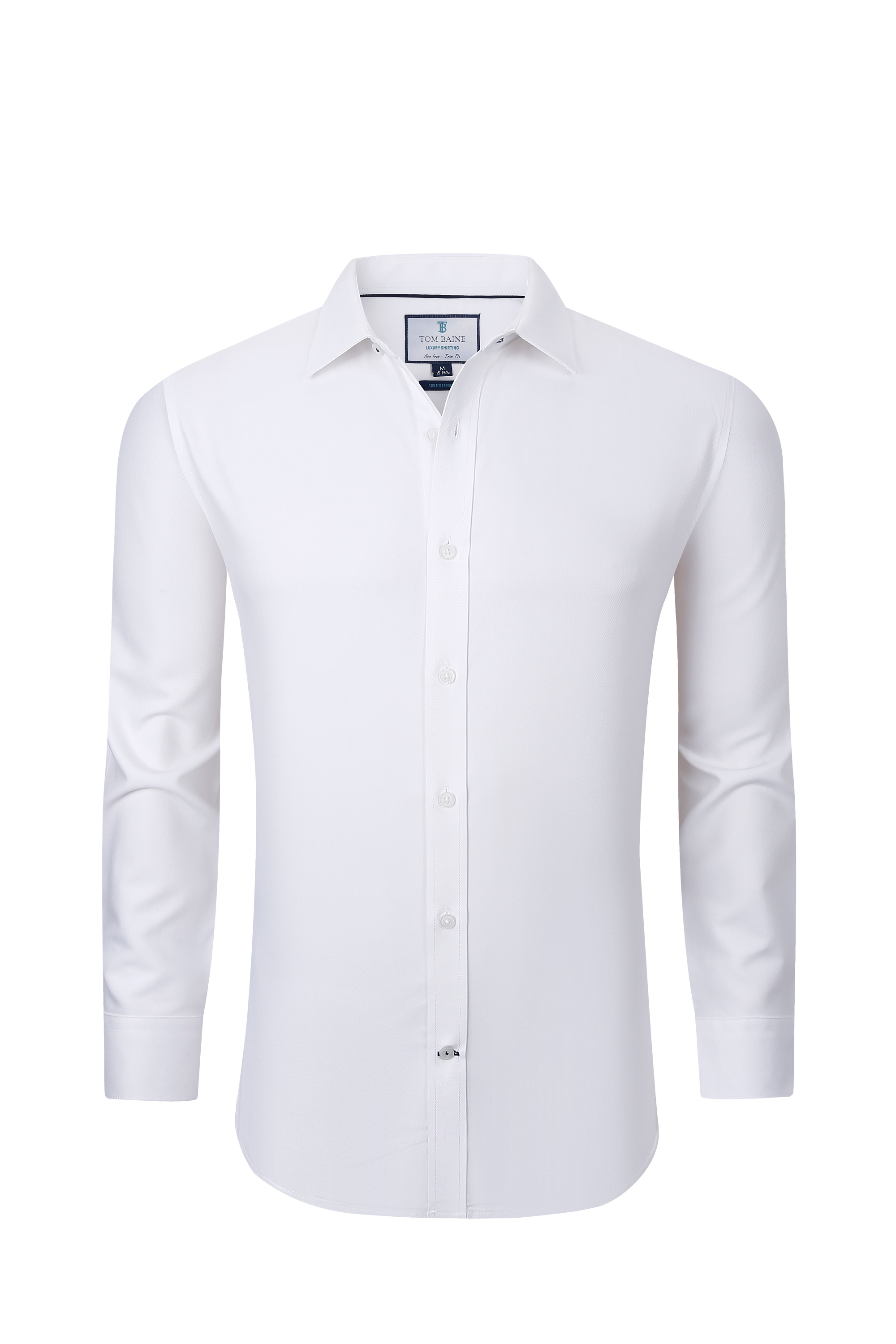 Bamboo Herringbone WHITE (TB305)