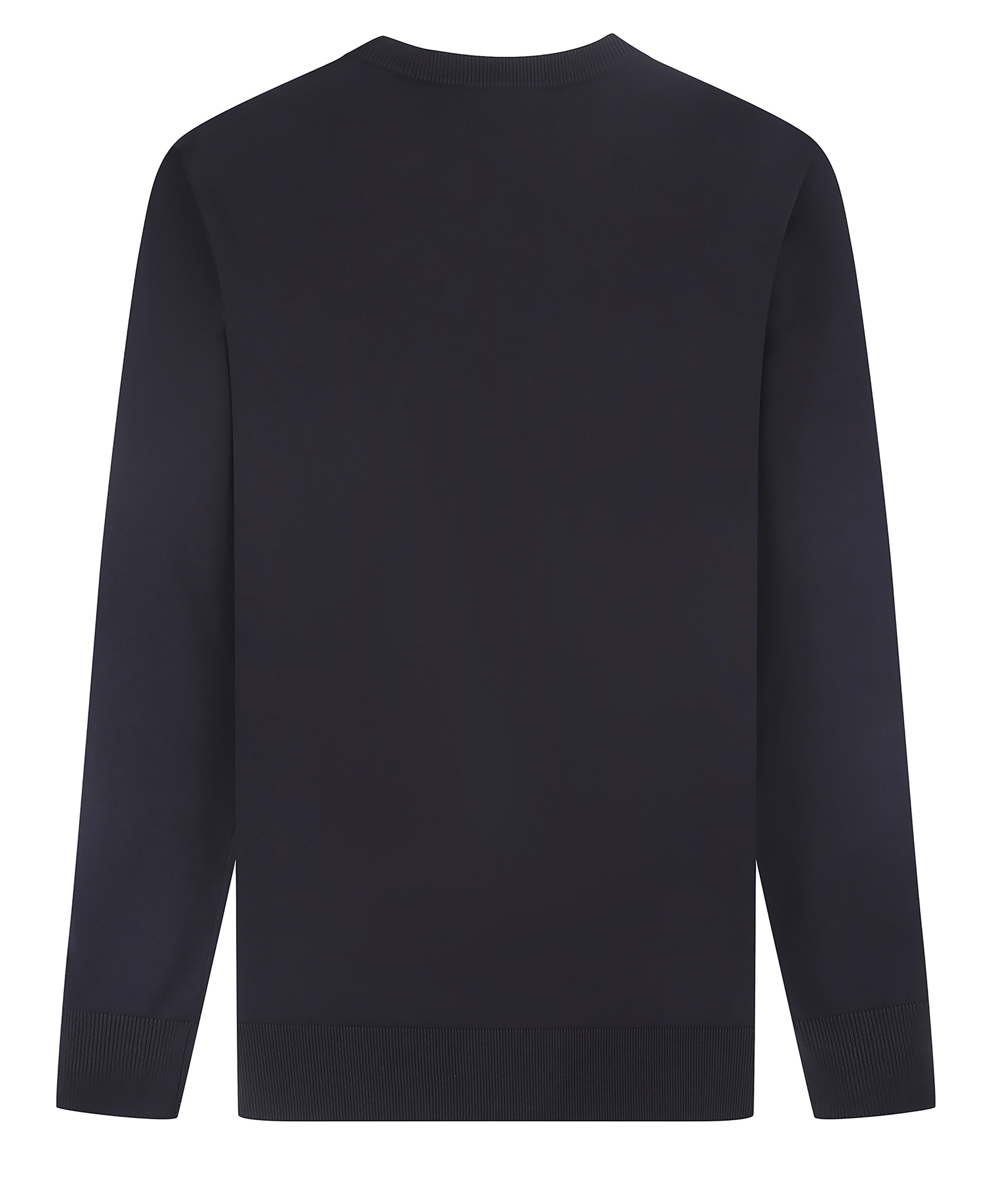 Cashmere Feel Crewneck Sweater (Navy)