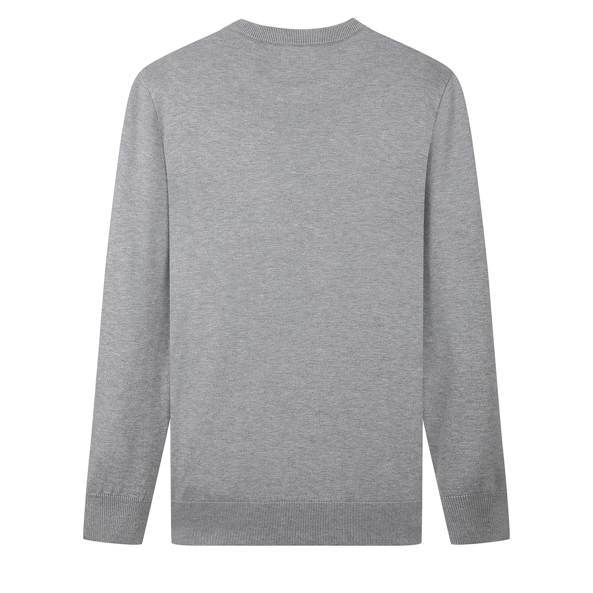 Cashmere Feel Crewneck Sweater(Sliver)