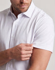 Short Sleeve Core Solid - White