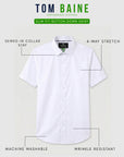 Short Sleeve Core Solid - White