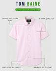 Short Sleeve Core Solid - Pink