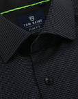 Short Sleeve Core Geo - Black Sky Grid