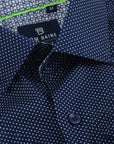 Short Sleeve Core Geo - Navy Grid