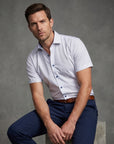 Short Sleeve Core Geo - Greek Dot