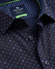 Short Sleeve Core Geo - Blue Anchor