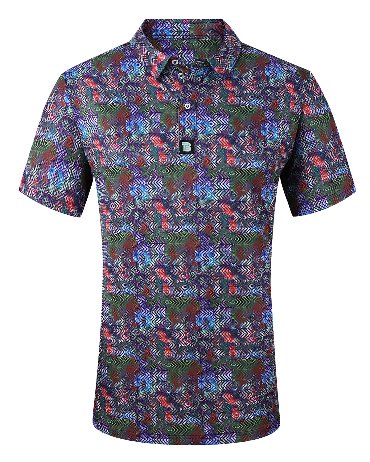 Men's Performance 4-Way Stretch Golf Polo MULTI