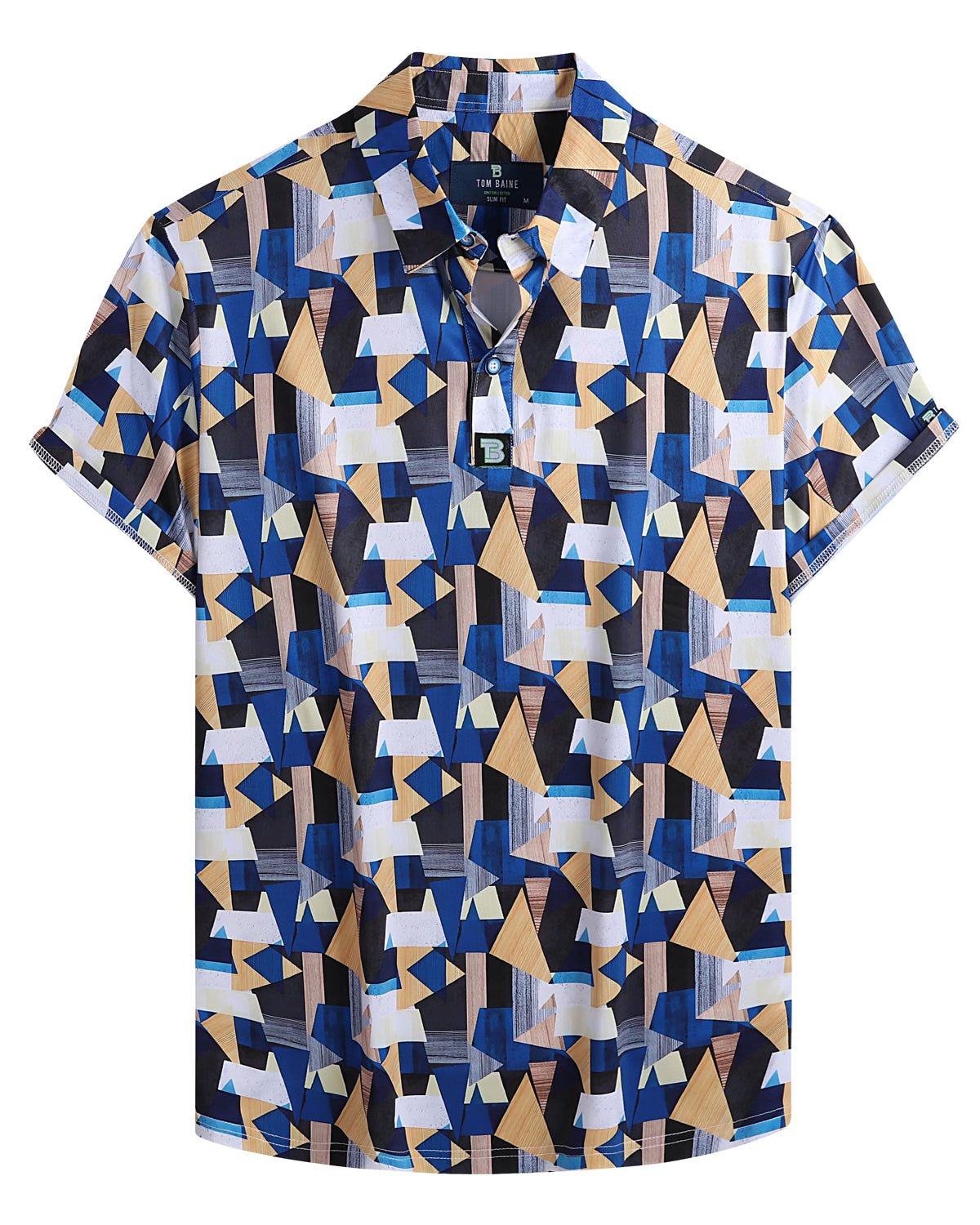 Men's Performance 4-Way Stretch Golf Polo Royal