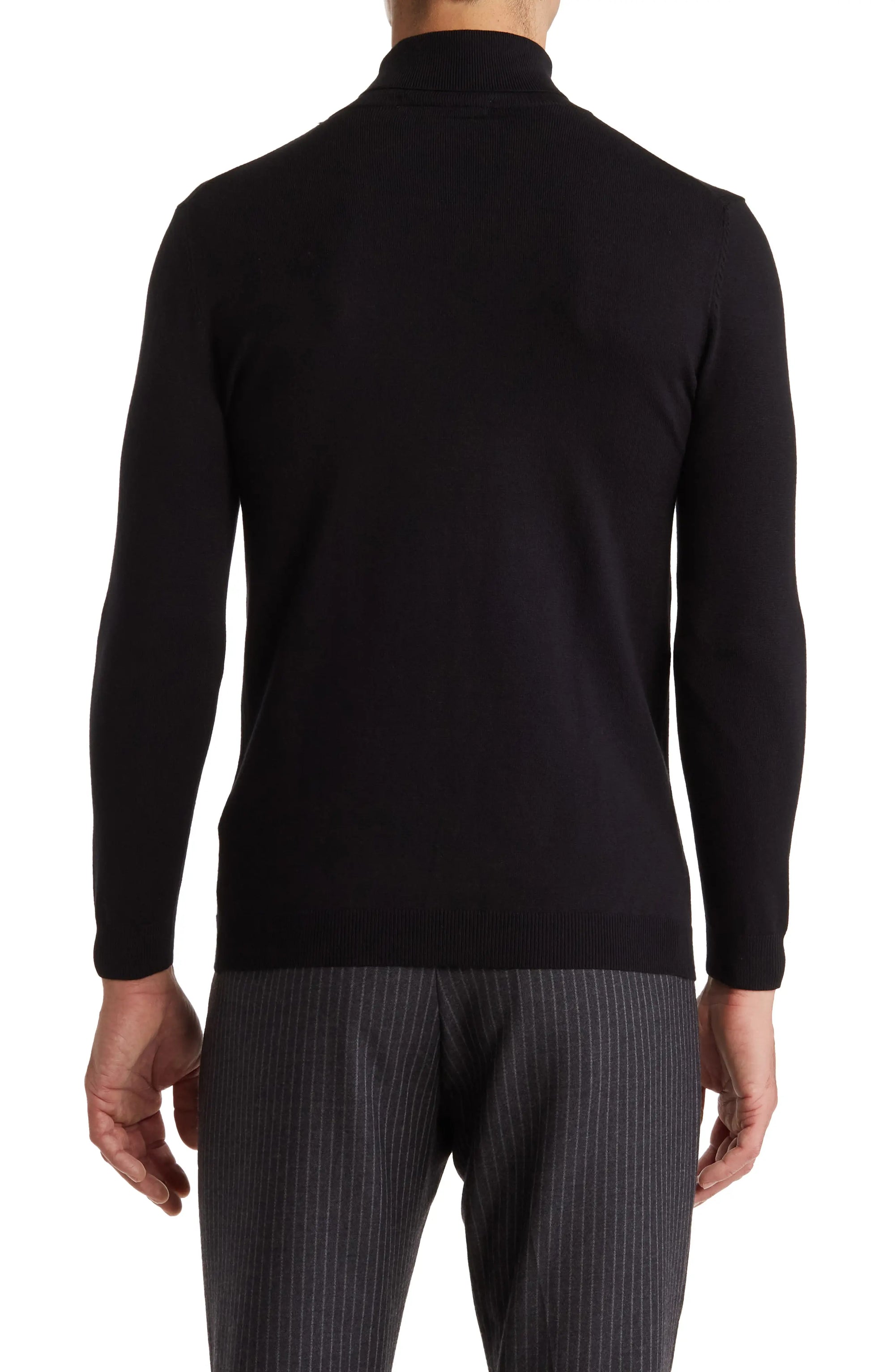 Performance Turtleneck Sweater Black