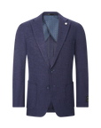 Tom Baine Textured Two button Sport Coat (Navy)