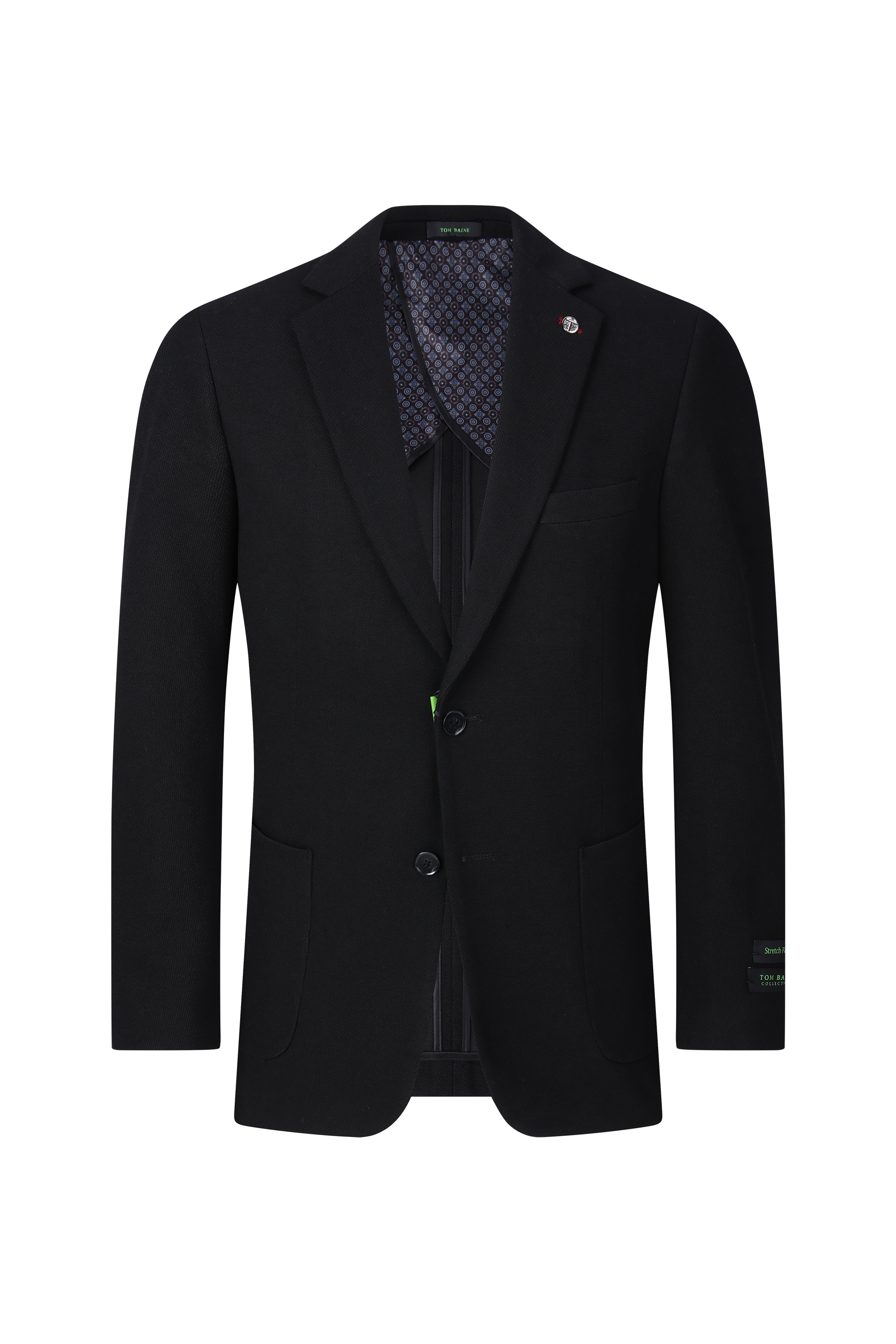 Modern Vintage Collection Sport Coat TEX BLACK TBK701