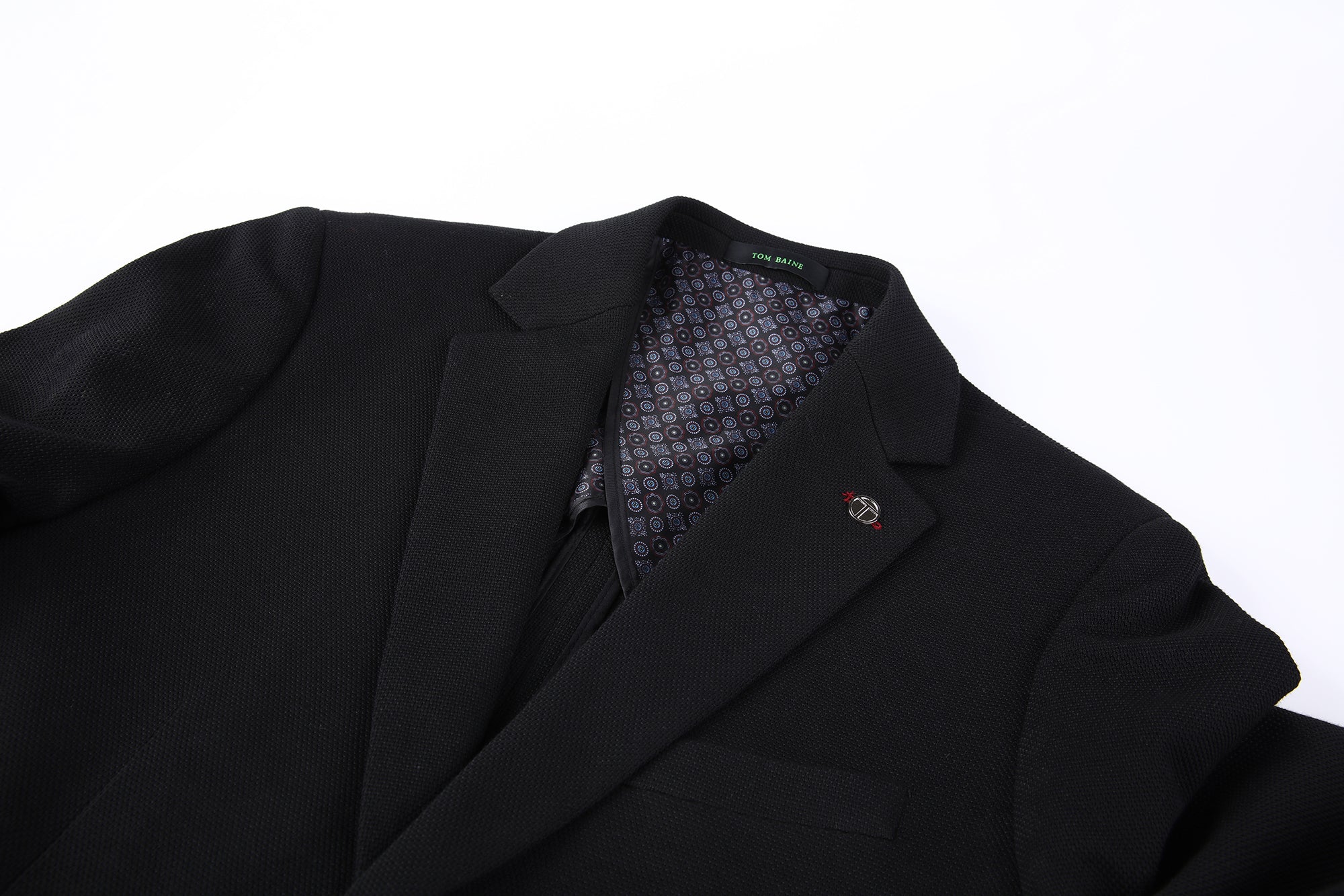 Modern Vintage Collection Sport Coat TEX BLACK TBK701