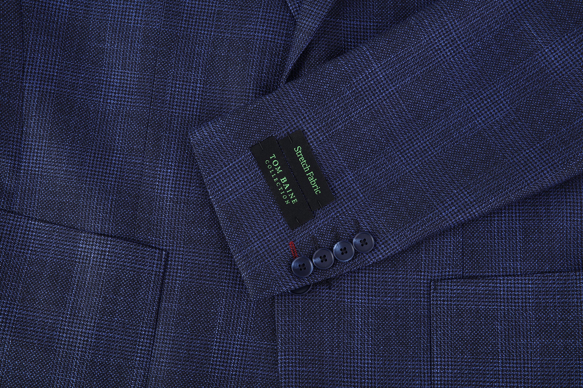 Modern Vintage Collection Sport Coat PLAID-BLUE TBK504
