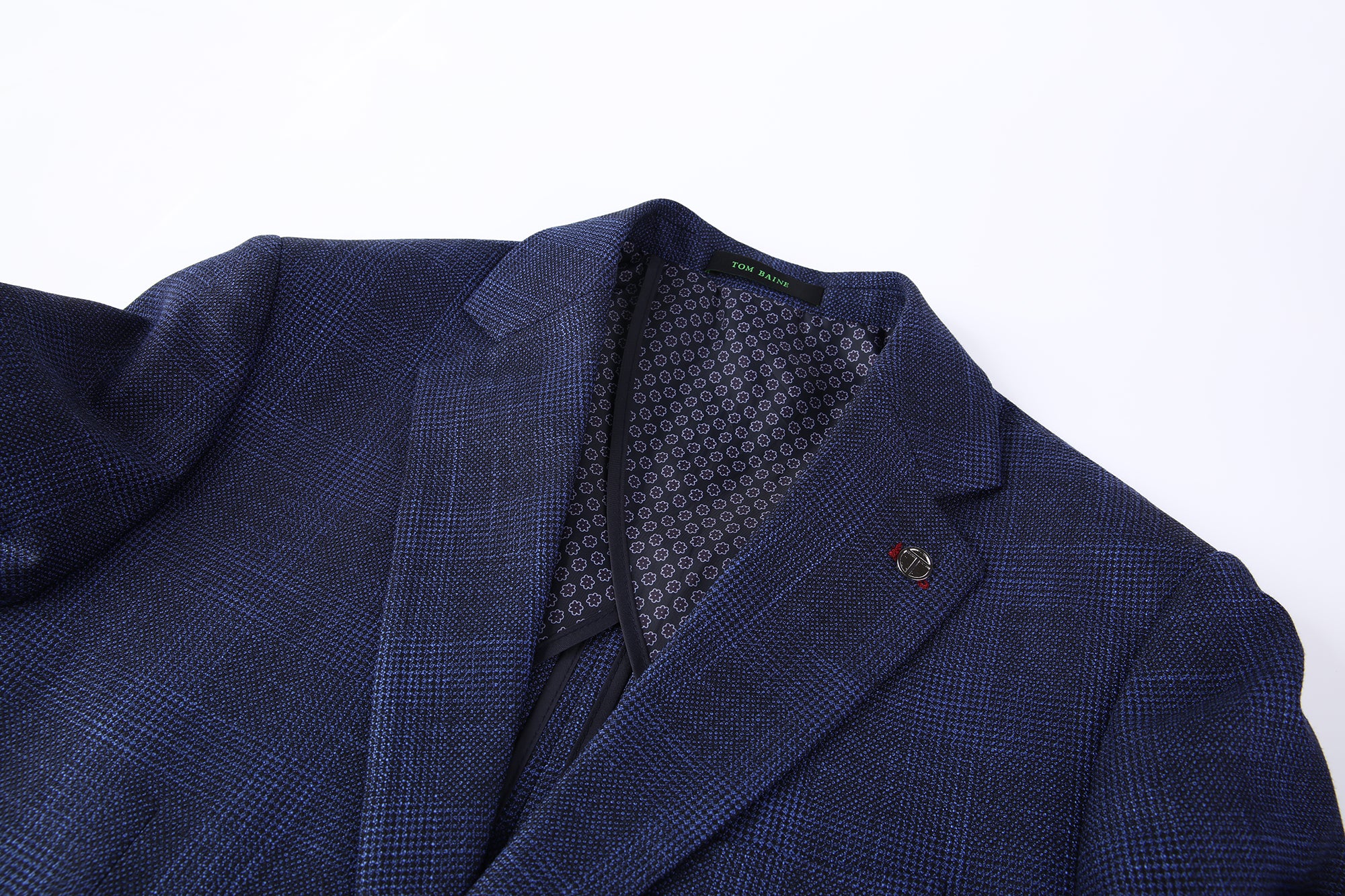 Modern Vintage Collection Sport Coat PLAID-BLUE TBK504