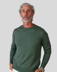 Cashmere Feel Crewneck Sweater (Hunter)