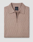 Amolde Knit Polo - Tan