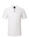 Amolde Knit Polo - White