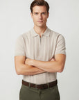Havana Zip Knit Polo