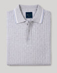 Positano Knit Polo - Grey