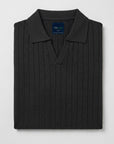 Bellagio Knit Polo - Black