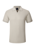 Bellagio Knit Polo - Khaki