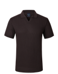 TB Buttonless Ribbed Polo
