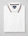 Soft Touch Performace 3 Buttons Polo - White