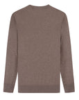 Cashmere Feel Crewneck Sweater (Brown)