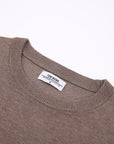 Cashmere Feel Crewneck Sweater (Brown)