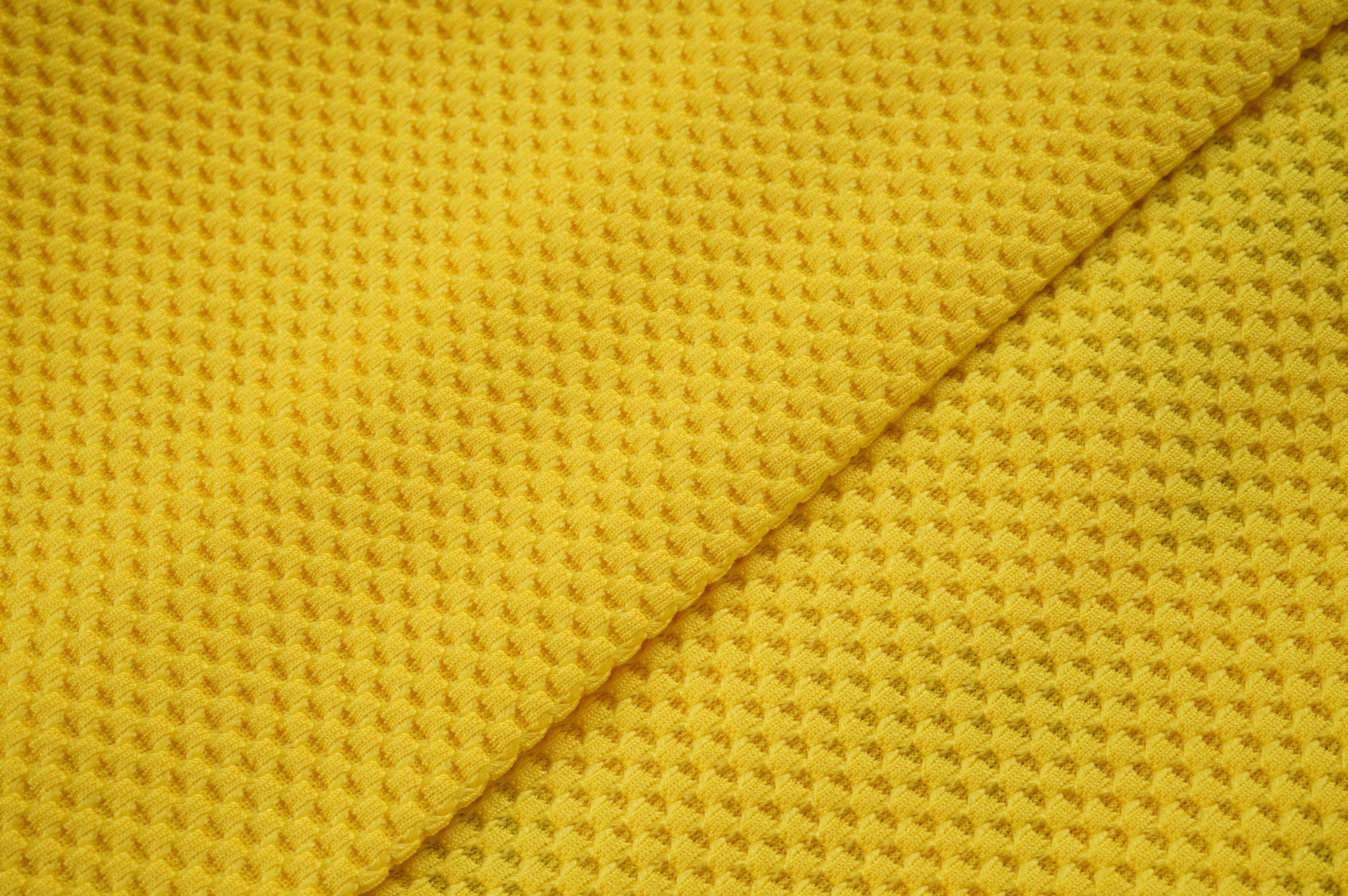 Men&#39;s Slim Fit Waffle Performance Stretch Solid Sport Coat Yellow