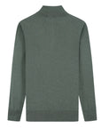 Cashmere Feel 1/4 Zip Sweater (Hunter)