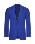 Men's Slim Fit Waffle Performance Stretch Solid Sport Coat Royal