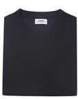 Cashmere Feel Crewneck Sweater (Navy)
