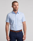 Short Sleeve Core Solid - Light Blue